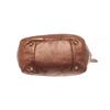 Image 4 : Prada Bronze Leather Buckle Strap Tote Bag