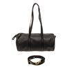 Mansur Gavriel Black Leather Duffle Mini Bag
