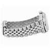 Image 6 : Rolex Midsize 31MM Quickset Stainless Steel Silver Index 18K Diamond And Sapphir