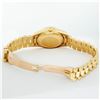 Image 5 : Rolex Mens Quickset 18K Yellow Gold Factory Diamond Dial Day Date President Wris