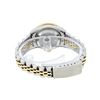 Image 9 : Rolex Ladies Quickset Two Tone Champagne Channel Set Diamond Datejust Wristwatch