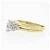 Image 6 : 14K TT Gold 0.70 ctw Marquise Diamond Solitaire Engagement Custom Wedding Ring S