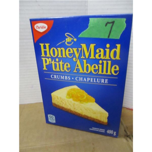 SHELF PULLS (AS IS):  HONEY MAID CRUMBS (400G) - BOX