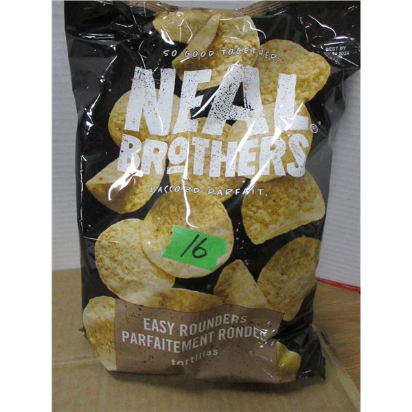 SHELF PULLS (AS IS):  NEAL BROS ROUNDERS CHIPS (300G)