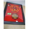 Image 1 : COLLECTABLE:  CITY OF EDMONTON FIRE DEPARTMENT EMBLEM