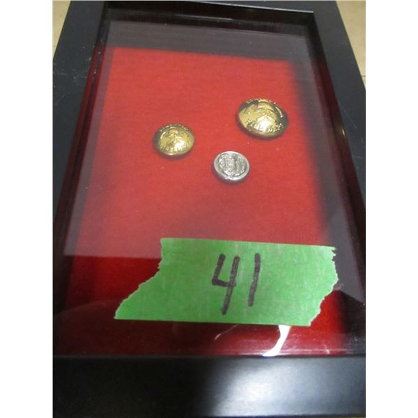 COLLECTABLE:  FIRE DEPARTMENT BUTTONS