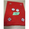 Image 1 : COLLECTABLE:  EDMONTON FIRE DEPARTMENT BUTTON & PINS