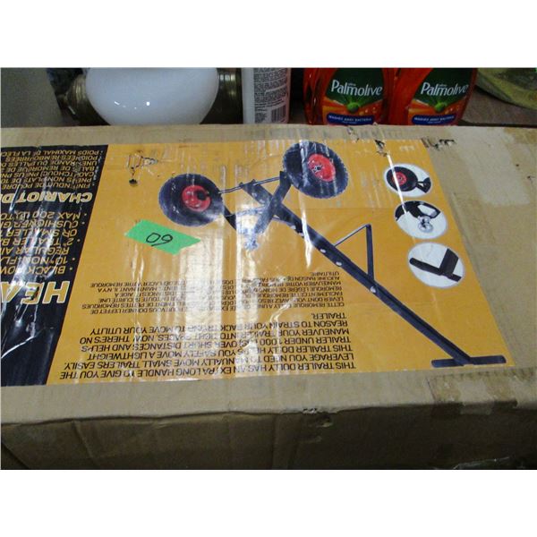FREIGHT DAMAGE (AS IS):  HEAVY DUTY TRAILER DOLLY