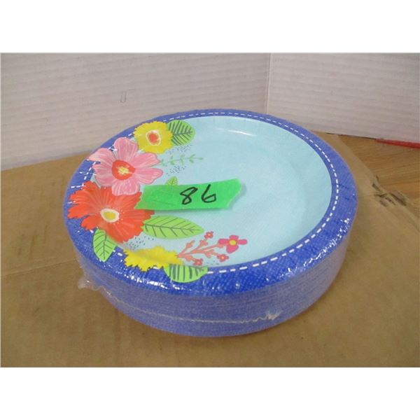 STORE CLOSE-OUT (AS IS):  7" SMALL PLATES (50) - PACKAGE