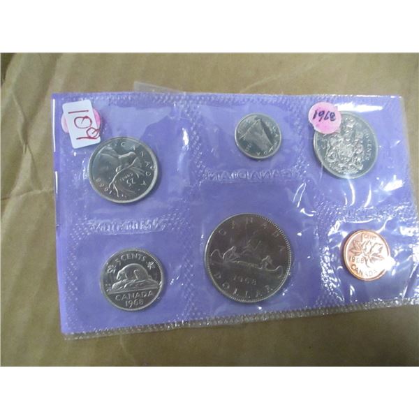 1968 PROOF CANADA MINT SEALED COIN SET