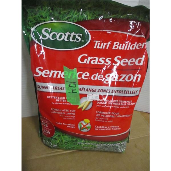 STORE CLOSE-OUT (AS IS):  SCOTT'S TURF BUILDER SUNNY AREA MIX GRASS SEED (1 KG) - BAG