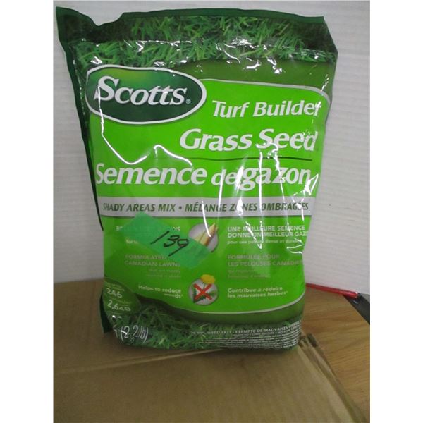 STORE CLOSE-OUT (AS IS):  SCOTTS TURF BUILDER SHADY GRASS SEED (2 LBS) - BAG