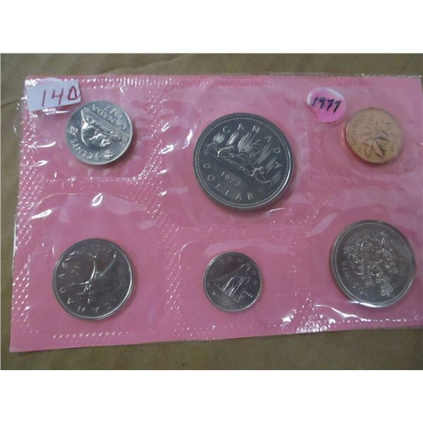1977 PROOF CANADA MINT SEALED COIN SET