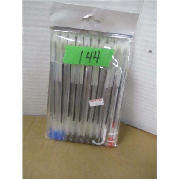 STORE CLOSE-OUT (AS IS):  10 PENS - PACKAGE
