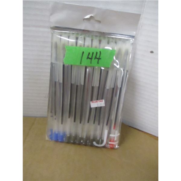 STORE CLOSE-OUT (AS IS):  10 PENS - PACKAGE