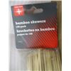 Image 2 : STORE CLOSE-OUT (AS IS):  BAMBOO SKEWERS (100) - PACKAGE