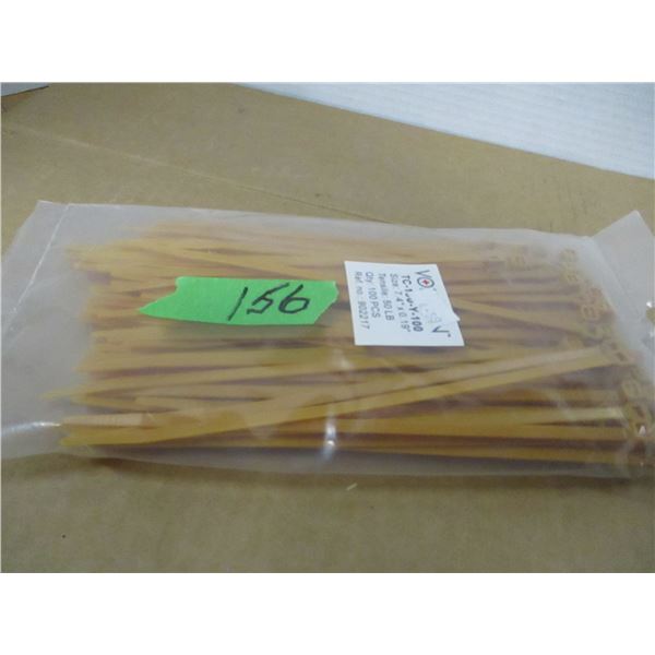 STORE CLOSE-OUT (AS IS):  CABLE TIES (50) - PACKAGE