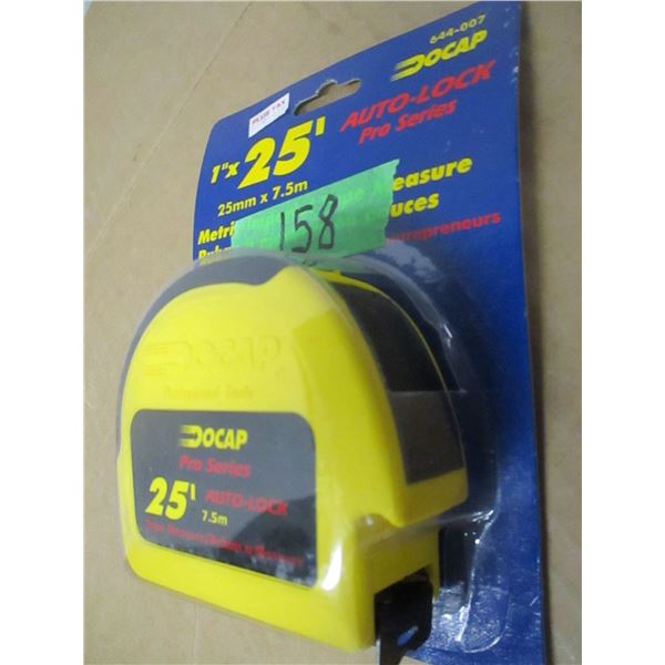 STORE CLOSE-OUT (AS IS): PROCO TAPE MEASURE (25')