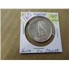 Image 1 : 1967 CANADA WOLF SILVER HALF DOLLAR
