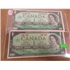 Image 1 : 1967 BANK OF CANADA CENTENNIAL DOLLARS (WITH SERIAL NUMBER & NO SERIAL NUMBER)