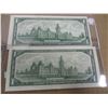 Image 2 : 1967 BANK OF CANADA CENTENNIAL DOLLARS (WITH SERIAL NUMBER & NO SERIAL NUMBER)