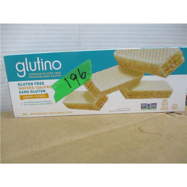 SHELF PULLS (AS IS):  GLUTINO WAFER COOKIES (200G) - PACKAGE
