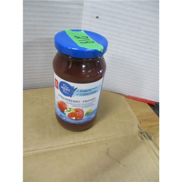 SHELF PULLS (AS IS):  STRAWBERRY JAM (310 ML)