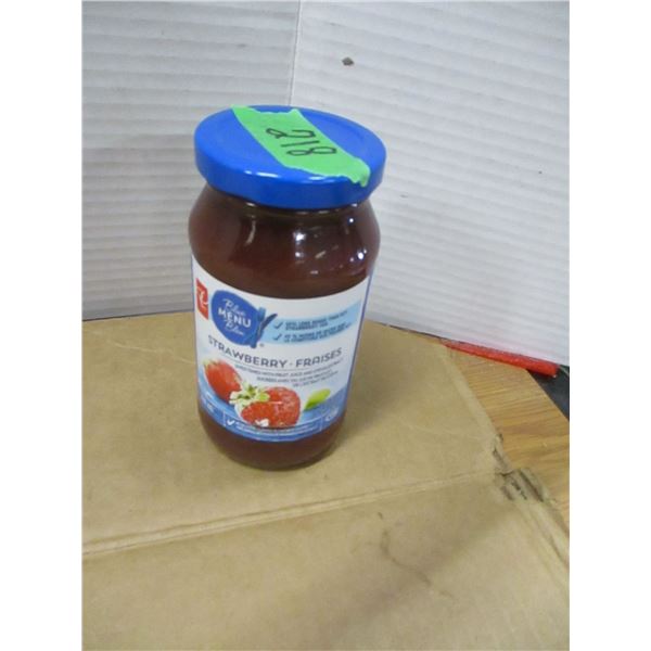 SHELF PULLS (AS IS):  STRAWBERRY JAM (310 ML)