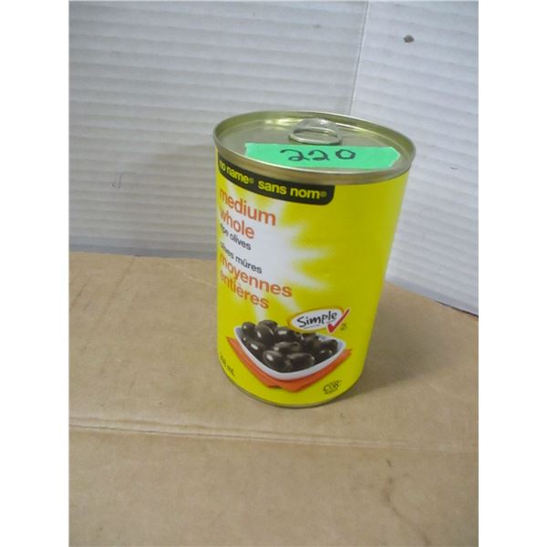 SHELF PULLS (AS IS):  WHOLE OLIVES (398 ML) - CAN