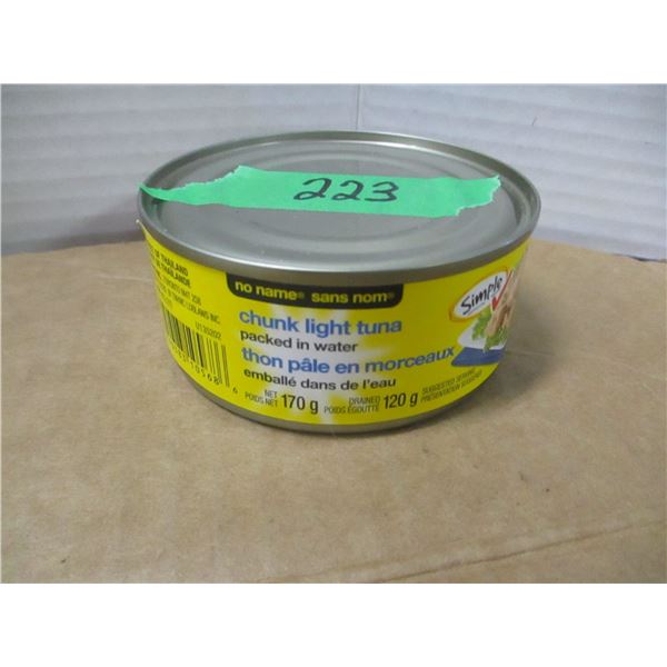 SHELF PULLS (AS IS):  CHUNK LIGHT TUNA (170G)