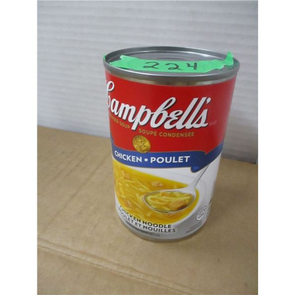 SHELF PULLS (AS IS):  CAMPBELL'S CHICKEN NOODLE SOUP (284ML) - CAN