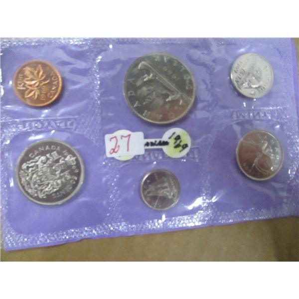 1969 PROOF CANADA MINT SEALED COIN SET