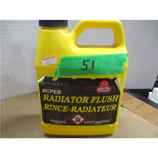 STORE CLOSE-OUT (AS IS):  RADIATOR FLUSH (650 ML)