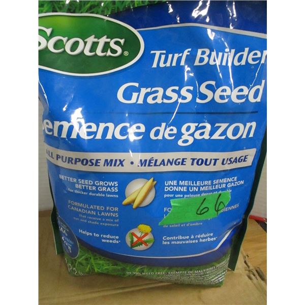 STORE CLOSE-OUT (AS IS):  SCOTTS TURF BUILDER ALL PURPOSE GRASS SEED (2.2 LBS) - BAG