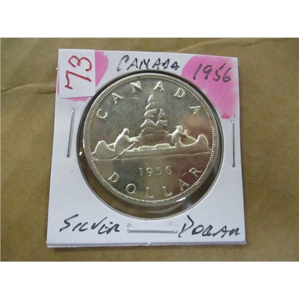 1956 CANADA SILVER DOLLAR
