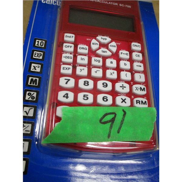 STORE CLOSE-OUT (AS IS):  SCIENTIFIC CALCULATOR