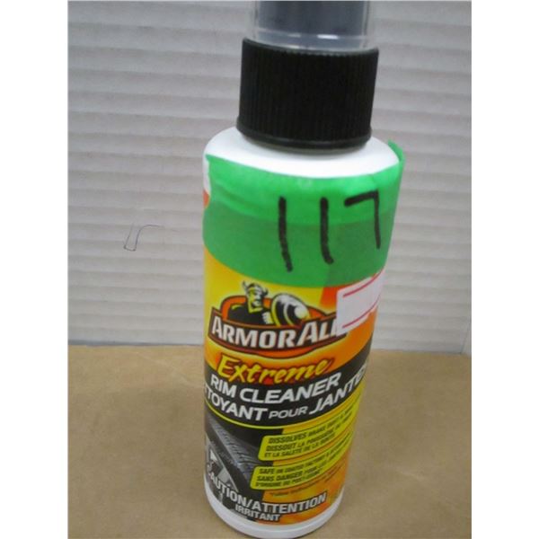 STORE CLOSE-OUT (AS IS):  ARMOUR RIM CLEANER (ORANGE TOP)