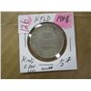 Image 1 : 1908 NEWFOUNDLAND KING EDWARD VI SILVER HALF DOLLAR