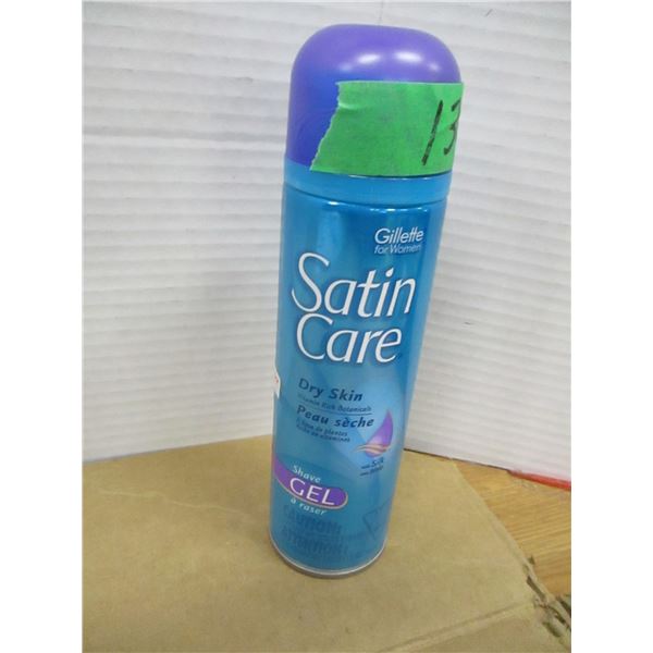 STORE CLOSE-OUT (AS IS):  SATIN CARE SHAVE GEL (BLUE CAN)