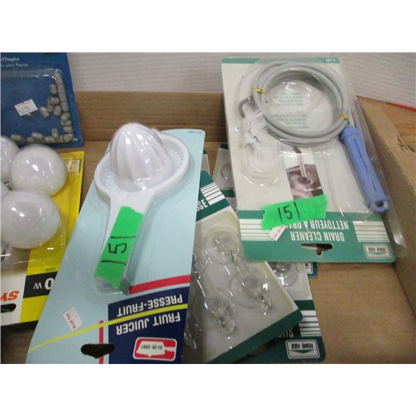 STORE CLOSE-OUT (AS IS):  FLAT C/W ASSORTED ITEMS