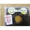 Image 1 : 1855 HALF GRAM CALIFORNIA USA LIBERTY GOLD
