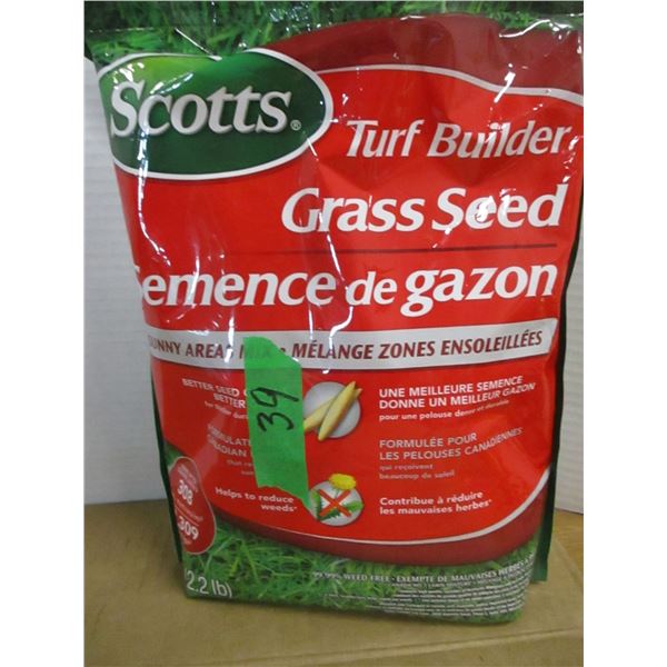 STORE CLOSE-OUT (AS IS):  SCOTT'S TURF BUILDER SUNNY AREA MIX GRASS SEED (2.5 LBS) - BAG
