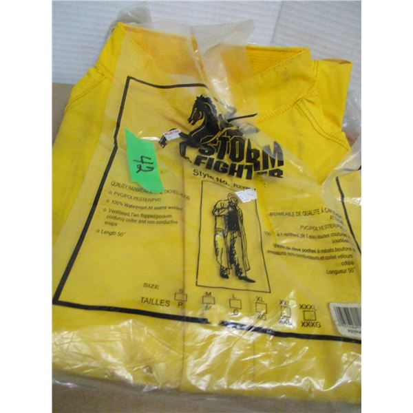 STORE CLOSE-OUT (AS IS):  3 PIECE RAIN SUIT (SIZE XXXL)