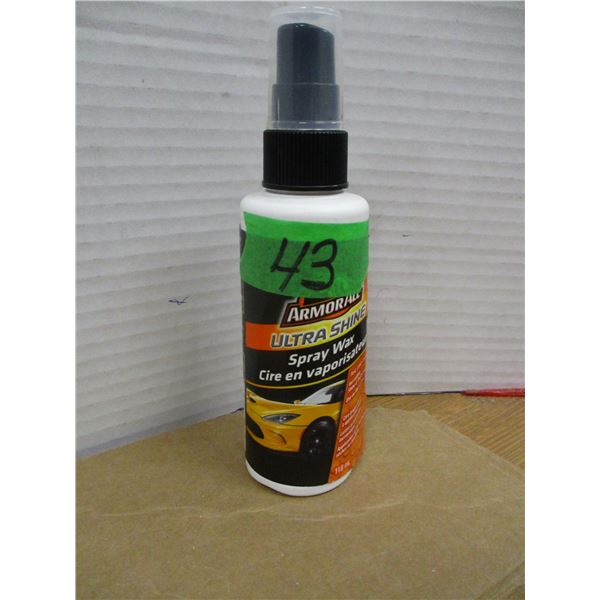 STORE CLOSE-OUT (AS IS):  ARMOURALL SPRAY WAX (118 ML)