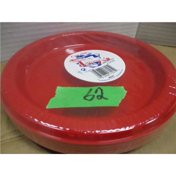 STORE CLOSE-OUT (AS IS):  BUNDLE 20 - 7" YELLOW PLATES