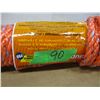 Image 2 : STORE CLOSE-OUT (AS IS):  3/8" X 100' 3 STRAND POLYMER ROPE