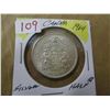 Image 1 : 1964 CANADA SILVER HALF DOLLAR