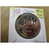 Image 1 : 1977 PROOF CAMEO CANADA VOYAGER DOLLAR