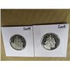Image 2 : 2003 - 2004 PROOF CAMEO CANADA HALF DOLLARS