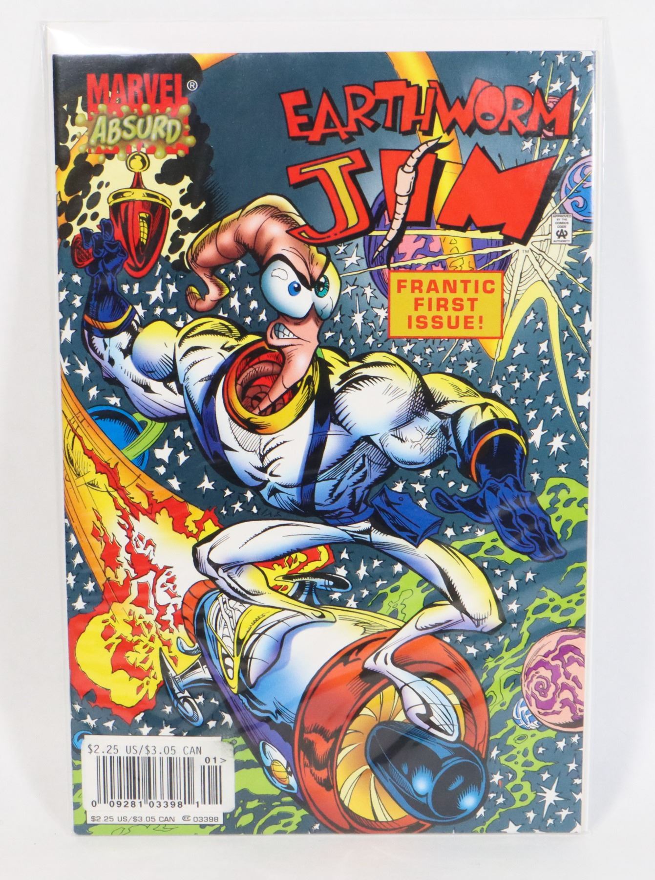Key Marvel Comics #16 KEY MARVEL COMICS EARTHWORM JIM #1 1995